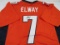John Elway of the Denver Broncos signed autographed football jersey PAAS COA 800