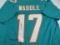 Jaylen Waddle of the Miami Dolphins signed autographed football jersey PAAS COA 135