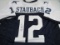Roger Staubach of the Dallas Cowboys signed autographed football jersey PAAS COA 662