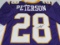 Adrian Peterson of the Minnesota Vikings signed autographed football jersey PAAS COA 482