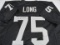 Howie Long of the Oakland Raiders signed autographed football jersey PAAS COA 003