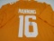 Peyton Manning of the Tennessee Vols signed autographed football jersey PAAS COA 329