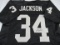 Bo Jackson of the Oakland Raiders signed autographed football jersey PAAS COA 633
