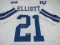 Ezekiel Elliott of the Dallas Cowboys signed autographed football jersey PAAS COA 044