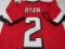 Matt Ryan of the Atlanta Falcons signed autographed football jersey PAAS COA 731