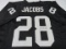Josh Jacobs of the LV Raiders signed autographed football jersey PAAS COA 019
