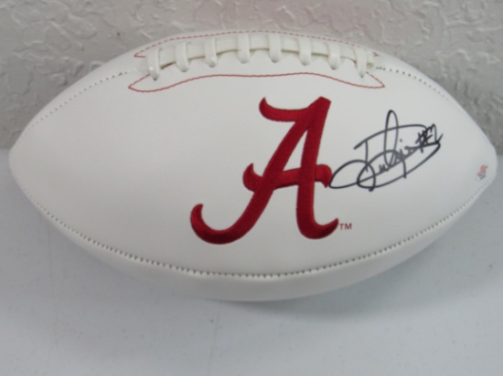 Derrick Henry of the Alabama signed autographed logo football PAAS COA 432