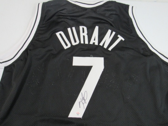 Kevin Durant of the Brooklyn Nets signed autographed basketball jersey PAAS COA 286