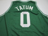 Jayson Tatum of the Boston Celtics signed autographed basketball jersey ERA COA 360
