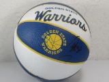 Steph Curry of the Golden State Warriors signed autographed mini basketball PAAS COA 523
