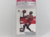 Michael Jordan Bulls 2005-06 Upper Deck SP Authentic #12 graded PAAS Gem Mint 9.5