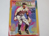 Chipper Jones of the Atlanta Braves signed autographed magazine PAAS COA 628