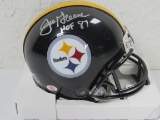 Joe Greene of the Pittsburgh Steelers signed autographed mini helmet PAAS COA 285