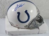 Jonathan Taylor of the Indianapolis Colts signed autographed mini helmet PAAS COA 867