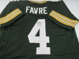 Brett Favre of the Green Bay Packers signed autographed football jersey PAAS COA 394