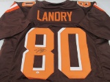 Jarvis Landry of the Cleveland Browns signed autographed football jersey PAAS COA 988