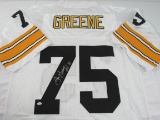 Joe Greene of the Pittsburgh Steelers signed autographed football jersey PAAS COA 619