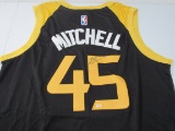 Donovan Mitchell of the Utah Jazz signed autographed basketball jersey PAAS COA 342