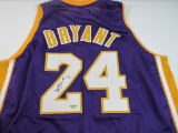 Kobe Bryant of the LA Lakers signed autographed basketball jersey ERA COA 903