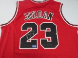 Michael Jordan of the Chicago Bulls signed autographed basketball jersey ERA COA 869