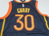 Steph Curry of the Golden State Warriors signed autographed basketball jersey PAAS COA 081