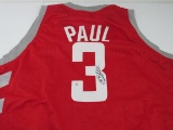 Chris Paul of the Houston Rockets signed autographed basketball jersey PAAS COA 558
