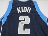 Jason Kidd of the Dallas Mavericks signed autographed basketball jersey PAAS COA 392
