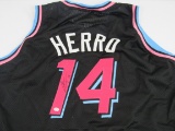 Tyler Herro of the Miami Heat signed autographed basketball jersey PAAS COA 755