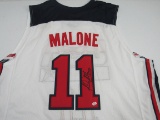 Karl Malone of TEAM USA signed autographed basketball jersey PAAS COA 190