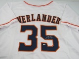 Justin Verlander of the Houston Astros signed autographed baseball jersey PAAS COA 241