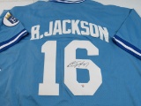 Bo Jackson of the Kansas City Royals signed autographed baseball jersey PAAS COA 083