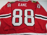 Patrick Kane of the Chicago Blackhawks signed autographed hockey jersey PAAS COA 119