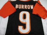 Joe Burrow of the Cincinnati Bengals signed autographed football jersey PAAS COA 549