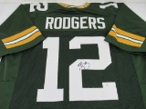 Aaron Rodgers of the Green Bay Packers signed autographed football jersey PAAS COA 815
