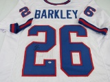 Saquon Barkley of the NY Giants signed autographed football jersey PAAS COA 415