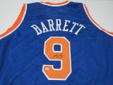 RJ Barrett of the NY Knicks signed autographed basketball jersey PAAS COA 326
