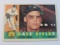 Dave Sisler Detroit Tigers 1960 Topps #186