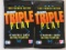 (2) 1992 Donruss Triple Play Sealed pack lot