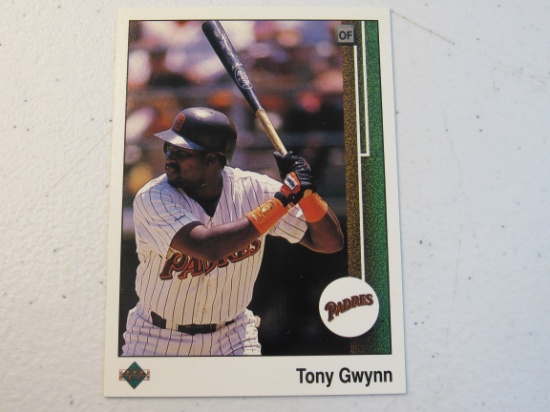 Tony Gwynn San Diego Padres 1989 Upper Deck #384