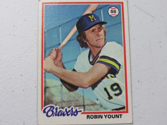 Robin Yount Brewers 1978 Topps #173