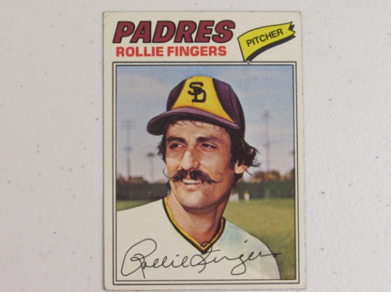 Rollie Fingers SD Padres 1977 Topps #523