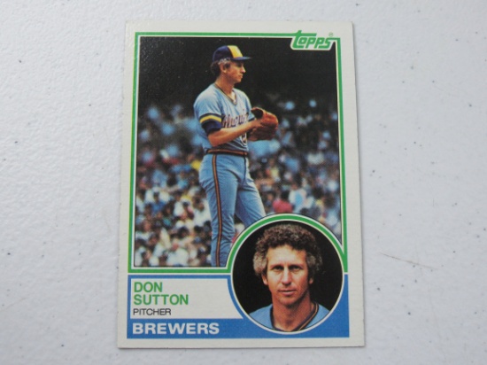 Don Sutton Milwaukee Brewers 1983 Topps #145