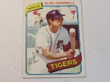 Alan Trammell Detroit Tigers 1980 Topps #232