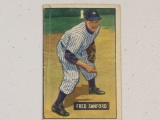 Fred Sanford NY Yankees 1951 Bowman #145