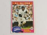 Reggie Jackson NY Yankees 1981 Topps #400