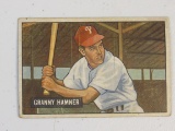 Granny Hamner Phillies 1951 Bowman #148