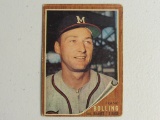 Frank Bolling Milwaukee Braves 1962 Topps #130