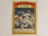 Carl Yastrzemski Red Sox 1972 Topps In Action #38