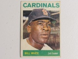 Bill White Cardinals 1964 Topps #240