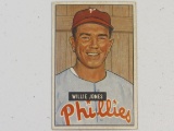 Willie Jones Phillies 1951 Bowman #112